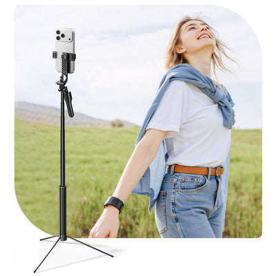 Selfie stick Orico SPM170 tripod 1/4" for phone camera Bluetooth 5.2 - black
