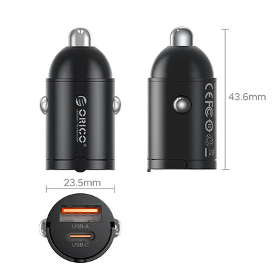 USB-A (female) || USB-C (female) — Orico