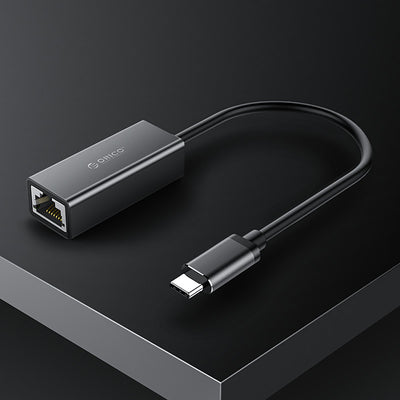 Orico XC-R45-V1 USB-C to RJ45 Gigabit Ethernet 1 Gbps Network Adapter - Black