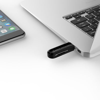 Orico CRS21 USB 3.0 SD and microSD memory card reader - black