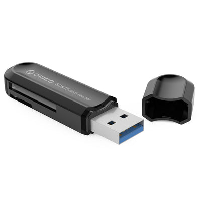 Orico CRS21 USB 3.0 SD and microSD memory card reader - black