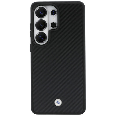 BMW Sign Magnetic Carbon Fiber MagSafe Case for Samsung Galaxy S26 Ultra - Black