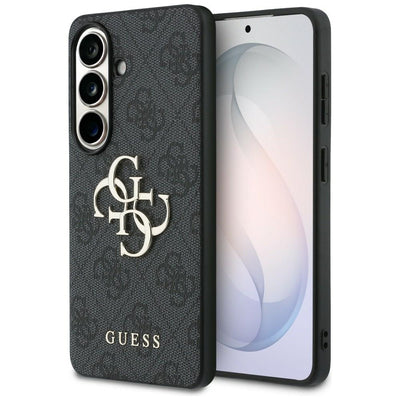 Guess 4G Big Metal Logo Case for Samsung Galaxy S26 Plus - Black