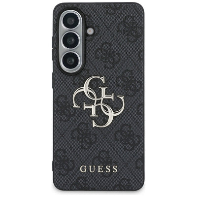 Guess 4G Big Metal Logo Case for Samsung Galaxy S26 Plus - Black