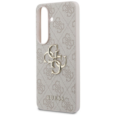 Guess 4G Big Metal Logo Case for Samsung Galaxy S26 Plus - Pink