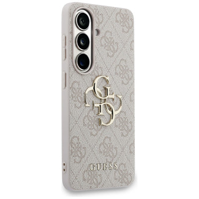 Guess 4G Big Metal Logo Case for Samsung Galaxy S26 - Pink