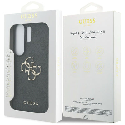 Guess 4G Big Metal Logo Case for Samsung Galaxy S26 Ultra - Black