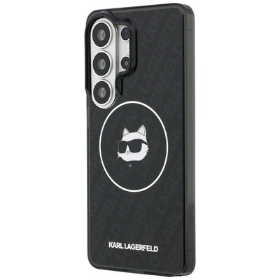 Karl Lagerfeld IML Repeated Choupette MagSafe Case for Samsung Galaxy S26 Ultra - Black
