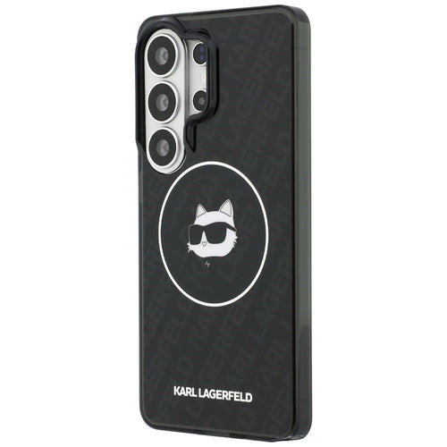 Karl Lagerfeld IML Repeated Choupette MagSafe Case for Samsung Galaxy S26 Ultra - Black
