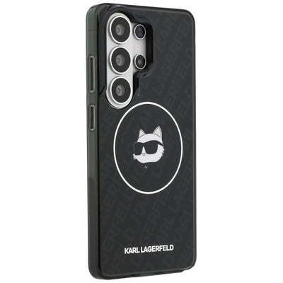 Karl Lagerfeld IML Repeated Choupette MagSafe Case for Samsung Galaxy S26 Ultra - Black