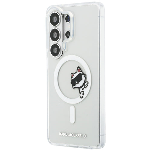Karl Lagerfeld IML Peekaboo Choupette MagSafe case for Samsung Galaxy S26 Ultra - transparent
