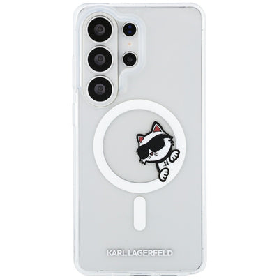 Karl Lagerfeld IML Peekaboo Choupette MagSafe case for Samsung Galaxy S26 Ultra - transparent