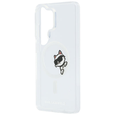 Karl Lagerfeld IML Peekaboo Choupette MagSafe case for Samsung Galaxy S26 Ultra - transparent