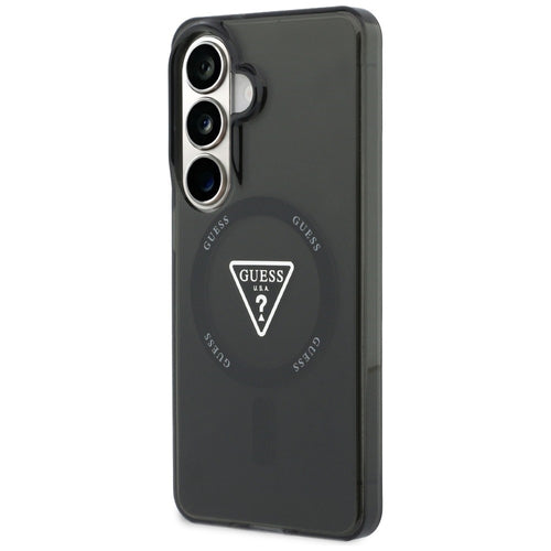 Guess IML Gradient Triangle MagSafe Case for Samsung Galaxy S26 - Black