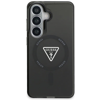 Guess IML Gradient Triangle MagSafe Case for Samsung Galaxy S26 - Black