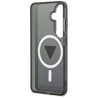 Guess IML Gradient Triangle MagSafe Case for Samsung Galaxy S26 - Black