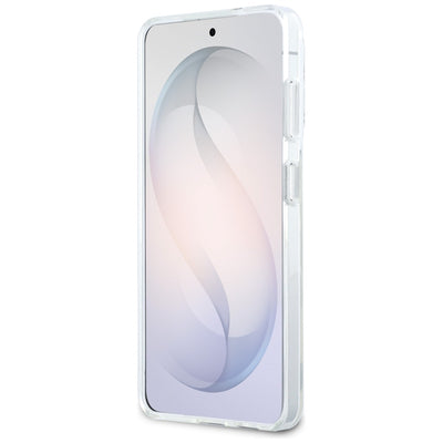 BMW IML Shockproof Metal Logo MagSafe Case for Samsung Galaxy S26 - Transparent