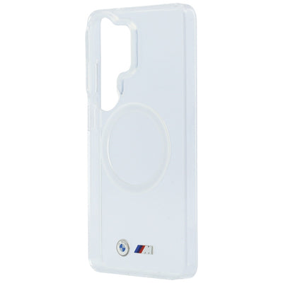 BMW IML Shockproof Metal Logo MagSafe Case for Samsung Galaxy S26 Ultra - Transparent