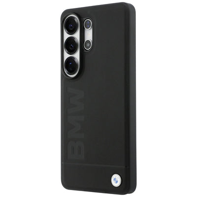 BMW Leather Hot Stamp MagSafe Case for Samsung Galaxy S26 Ultra - Black
