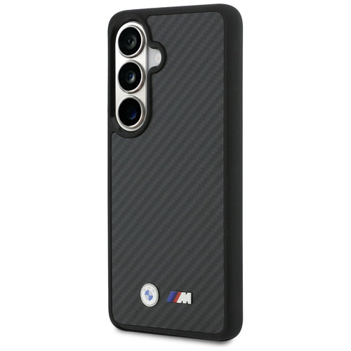 BMW M Kevlar Logo MagSafe Case for Samsung Galaxy S26 - Black