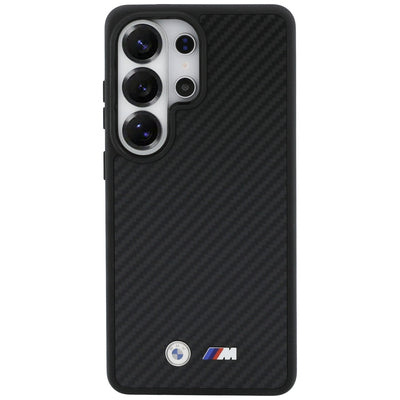 BMW M Kevlar Logo MagSafe Case for Samsung Galaxy S26 Ultra - Black