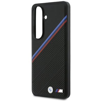 BMW Tricolor Metal Logo MagSafe Case for Samsung Galaxy S26 - Black