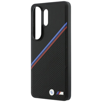 BMW Tricolor Metal Logo MagSafe Case for Samsung Galaxy S26 Ultra - Black