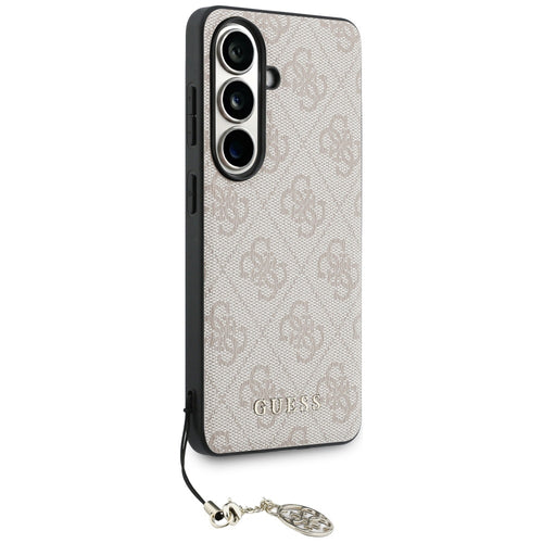 Guess 4G Classic Logo Charm MagSafe Case for Samsung Galaxy S26 - Pink