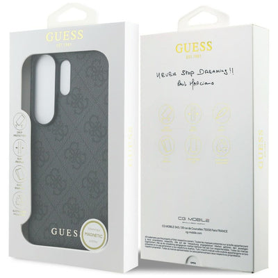 Guess 4G Classic Logo Charm MagSafe case for Samsung Galaxy S26 Ultra - black
