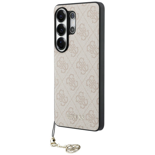 Guess 4G Classic Logo Charm MagSafe Case for Samsung Galaxy S26 Ultra - Pink