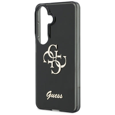 Guess IML Big Metal 4G Script case for Samsung Galaxy S26 - black