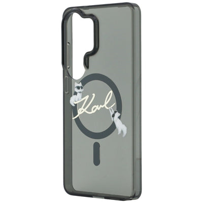 Karl Lagerfeld IML KC Script MagSafe Case for Samsung Galaxy S26 Ultra - Black