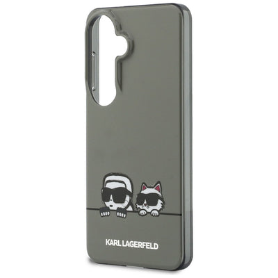 Karl Lagerfeld IML Peekaboo Karl&amp;Choupette MagSafe Case for Samsung Galaxy S26 - Black