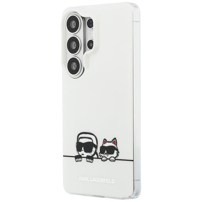Karl Lagerfeld IML Peekaboo Karl&amp;Choupette MagSafe Case for Samsung Galaxy S26 Ultra - Transparent