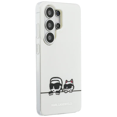Karl Lagerfeld IML Peekaboo Karl&amp;Choupette MagSafe Case for Samsung Galaxy S26 Ultra - Transparent
