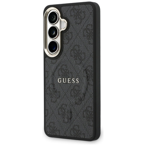 Guess 4G Embossed Ring MagSafe case for Samsung Galaxy S26 - black
