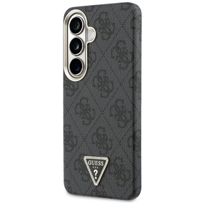 Guess 4G Triangle Logo MagSafe Case for Samsung Galaxy S26 - Black