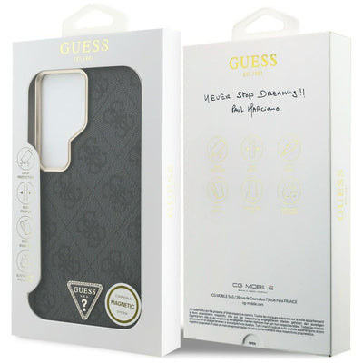 Guess 4G Triangle Logo MagSafe case for Samsung Galaxy S26 Ultra - black