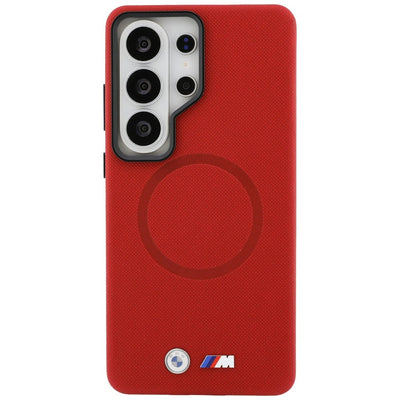 Etui BMW M Metal Logo MagSafe na Samsung Galaxy S26 Ultra - czerwone