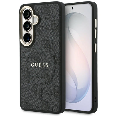 Etui Guess 4G Embossed Ring MagSafe na Samsung Galaxy S26+ - czarne
