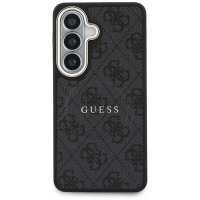Etui Guess 4G Embossed Ring MagSafe na Samsung Galaxy S26+ - czarne