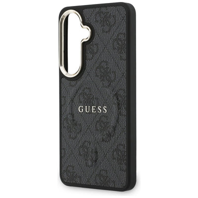 Etui Guess 4G Embossed Ring MagSafe na Samsung Galaxy S26+ - czarne