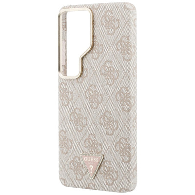 Etui Guess 4G Triangle Logo MagSafe na Samsung Galaxy S26 Ultra - różowe