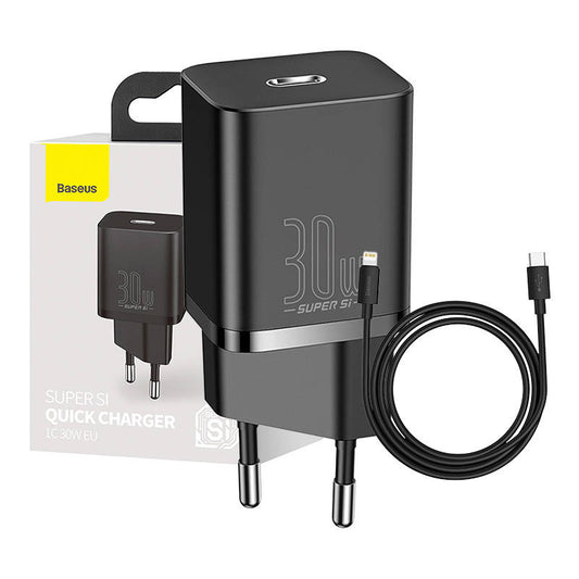 Baseus Super Si Quick Charger 1C 30W (black) - Product Image 1