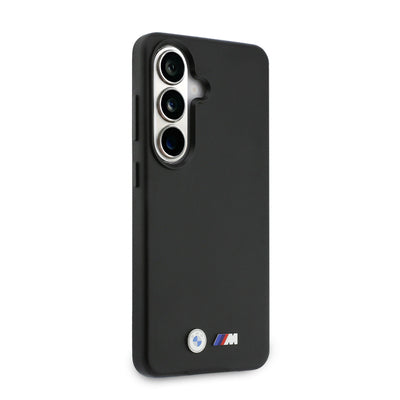BMW M Metal Logo MagSafe Case for Samsung Galaxy S26 - Black