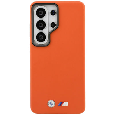 BMW M Metal Logo MagSafe Case for Samsung Galaxy S26 Ultra - Orange