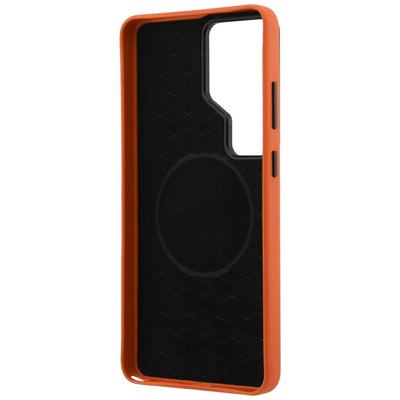 BMW M Metal Logo MagSafe Case for Samsung Galaxy S26 Ultra - Orange