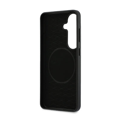 BMW M Metal Logo MagSafe Case for Samsung Galaxy S26+ - Black