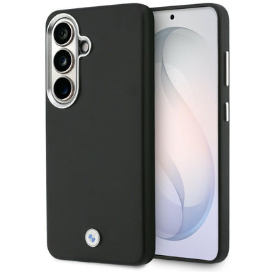 BMW Sign Metal Logo MagSafe Case for Samsung Galaxy S26+ - Black