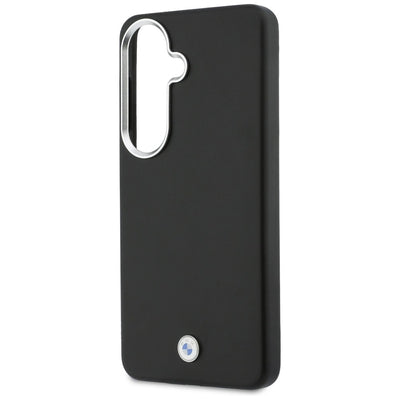 BMW Sign Metal Logo MagSafe Case for Samsung Galaxy S26+ - Black